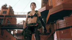Stefanie Joosten in Music Video (Quiet in Metal Gear Solid 
